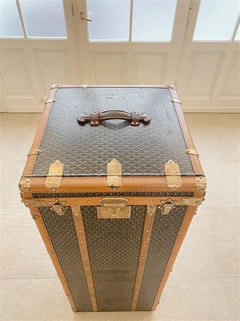 new goyard trunk|Goyard trunk price.